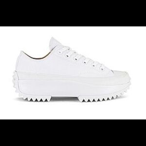 Run Star Platform All White Sneaker - Converse